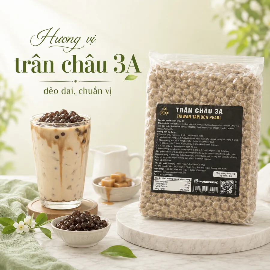 Trân châu đen 3A Wonderfull
